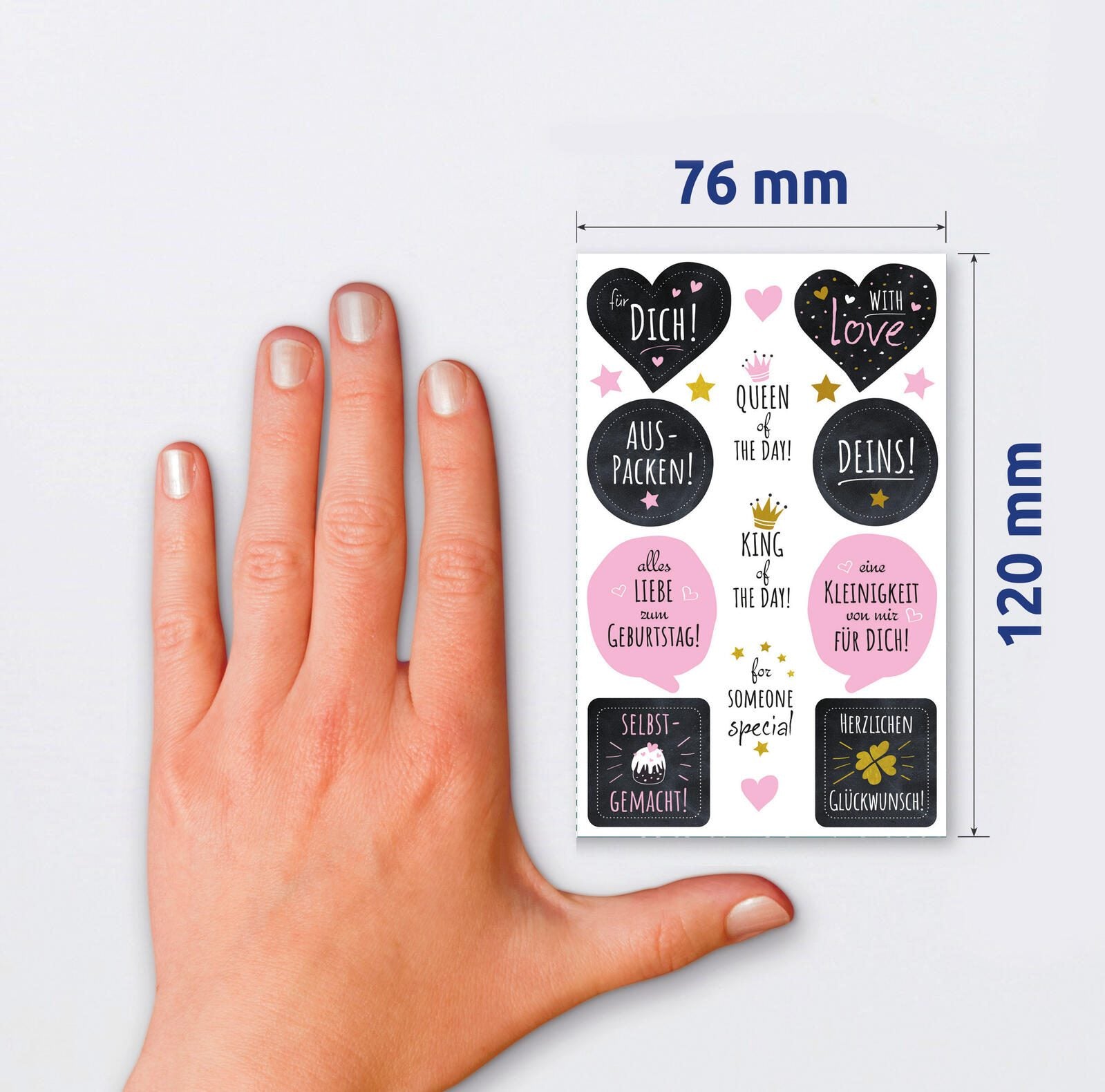 AVERY Zweckform Aufkleber Liebevolle Designs