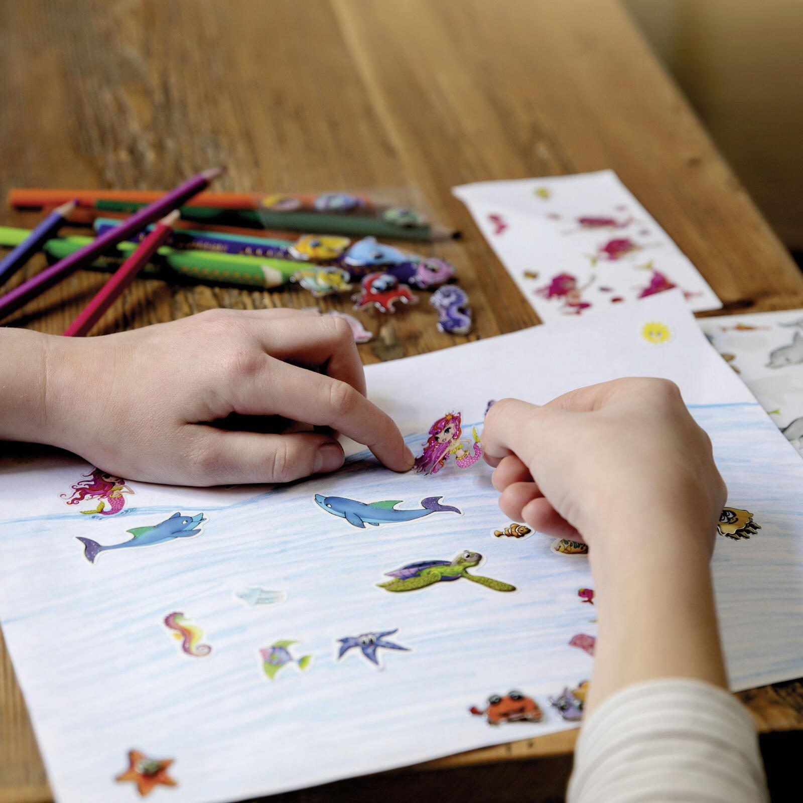 AVERY Zweckform Aufkleber-Set Tiere