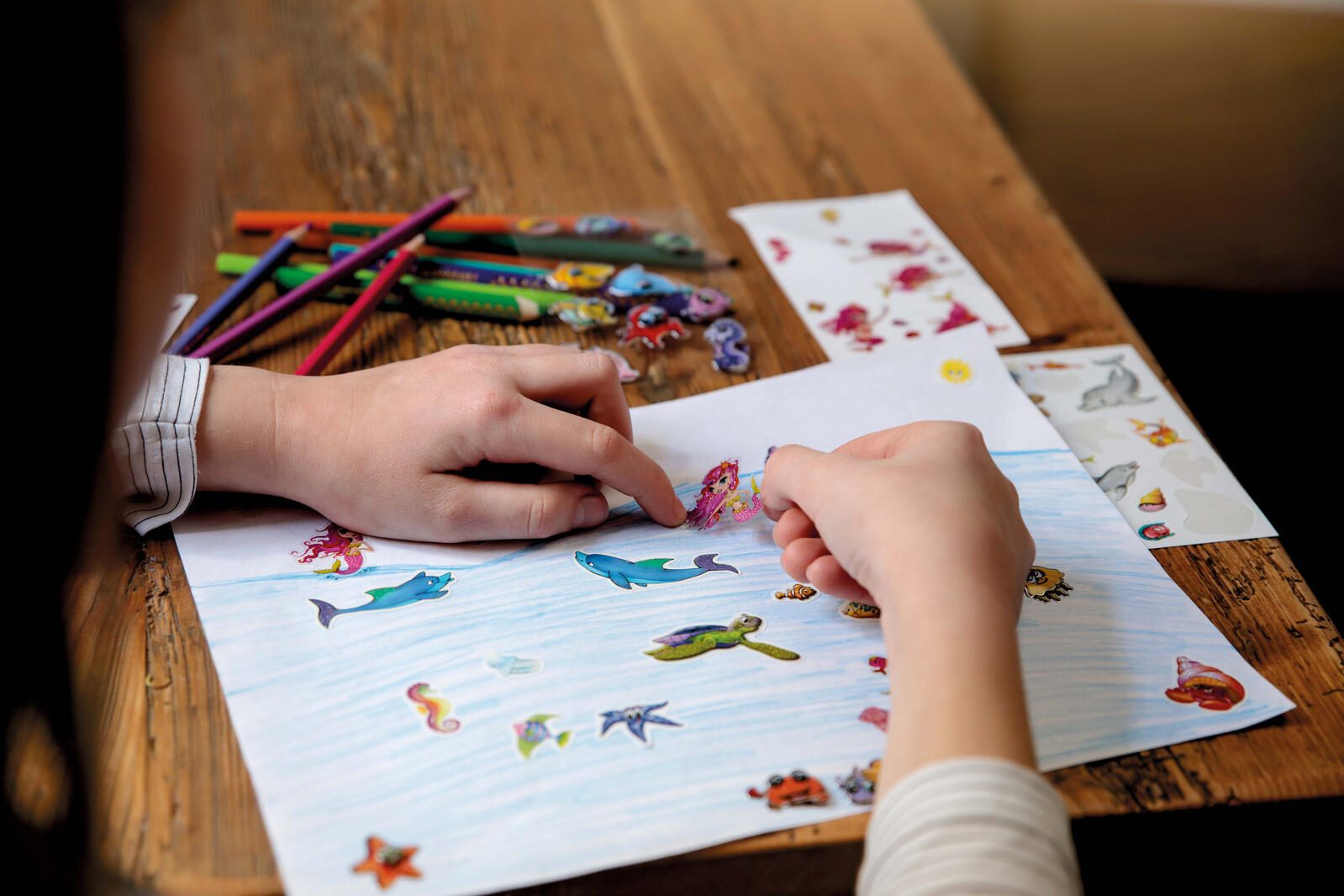 AVERY Zweckform Aufkleber-Set Tiere