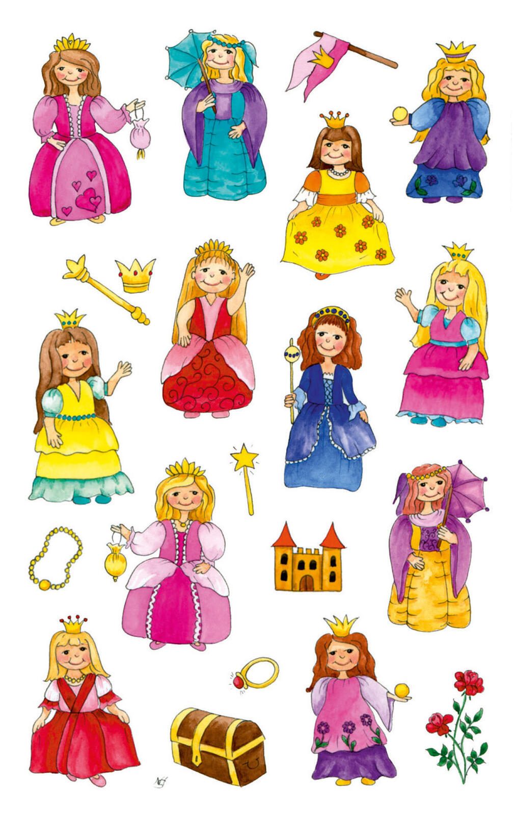 AVERY Zweckform Aufkleber-Set für Mädchen