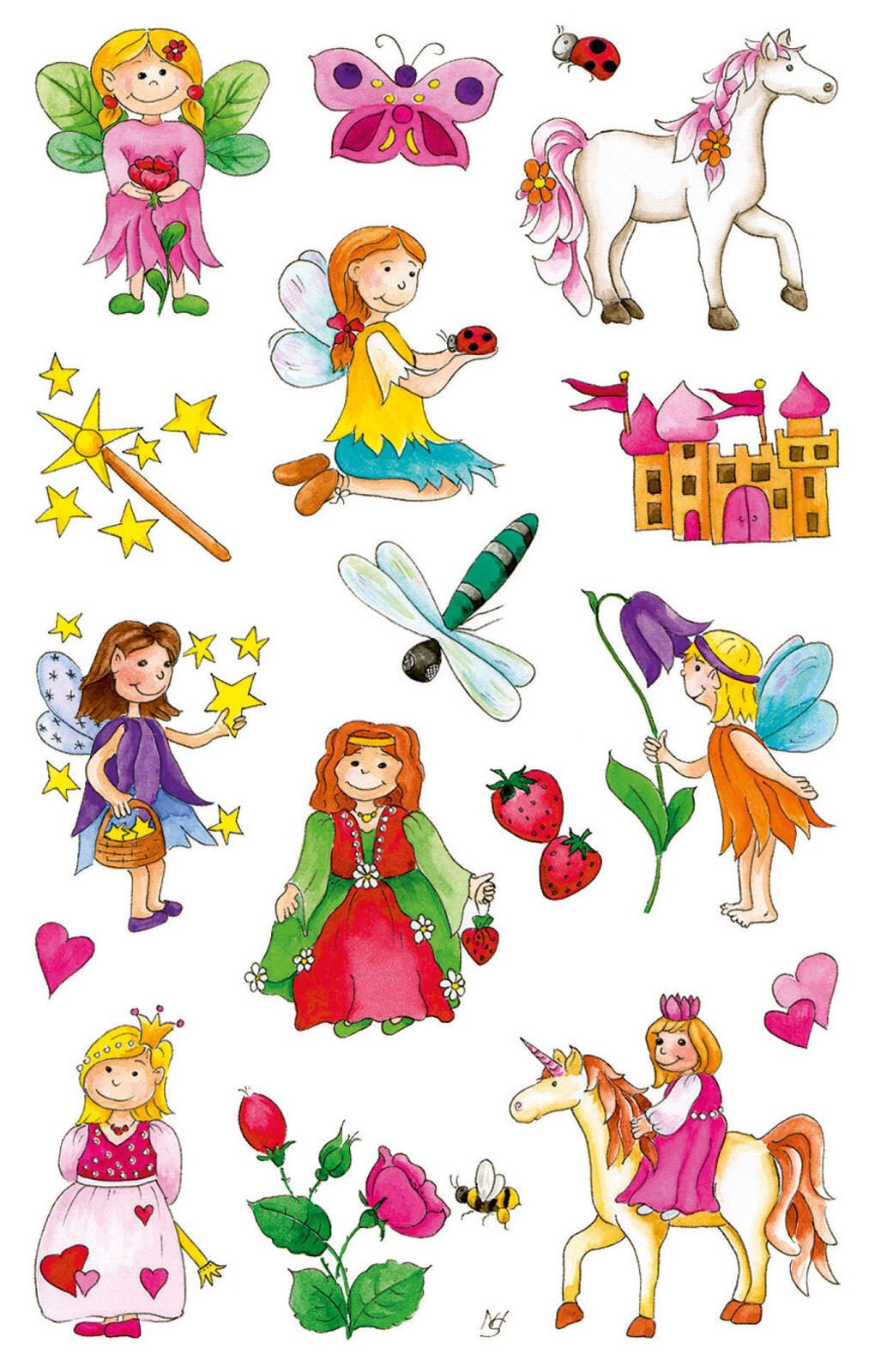 AVERY Zweckform Aufkleber-Set für Mädchen