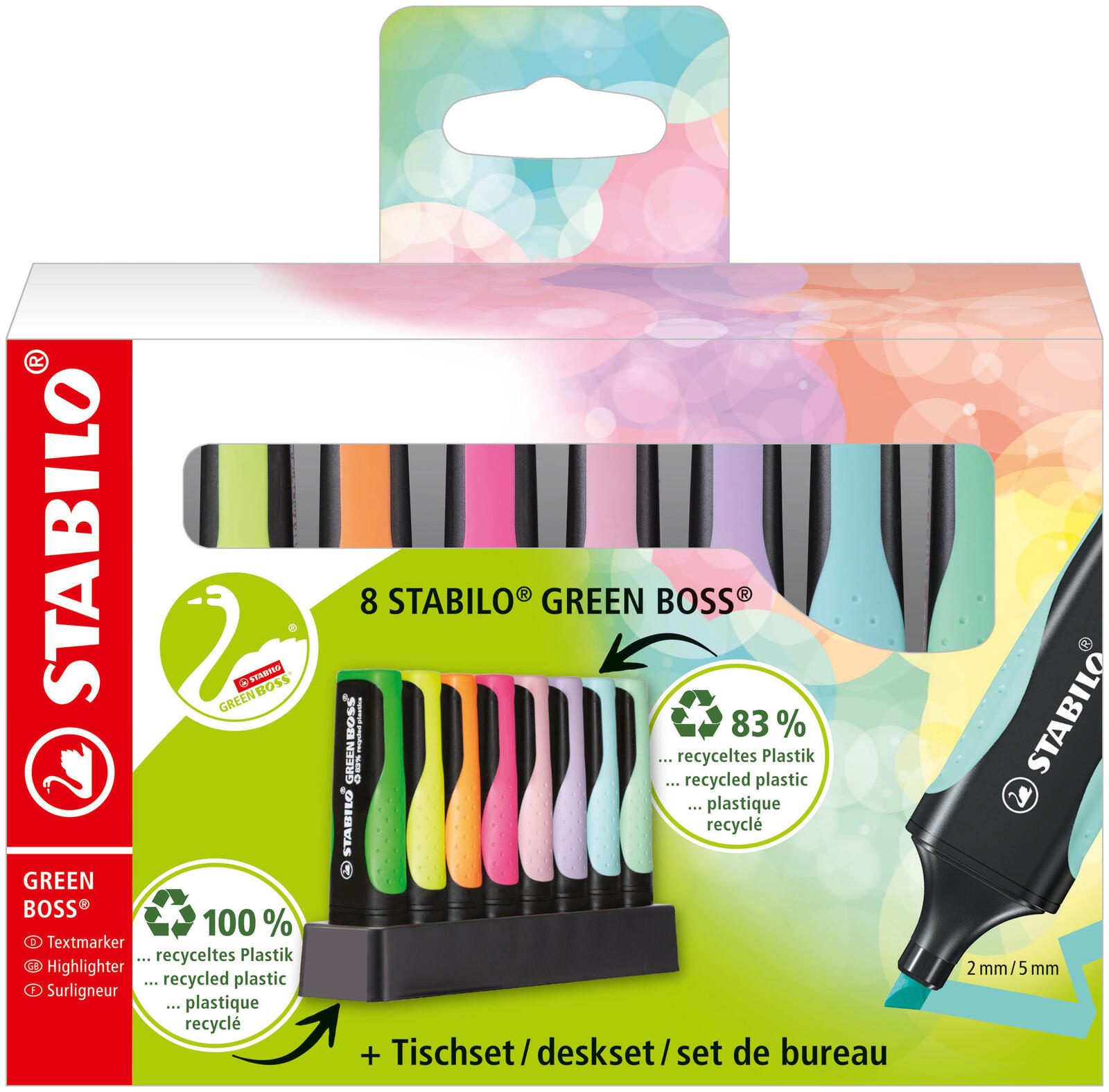 STABILO Green Boss Textmarker Mehrfarbig