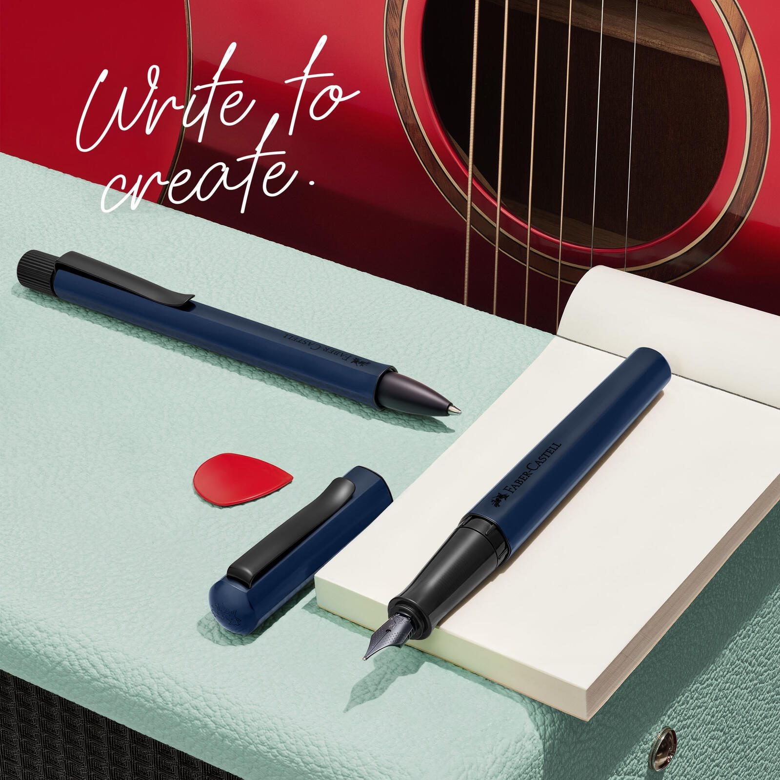 FABER-CASTELL Patronenfüller blau
