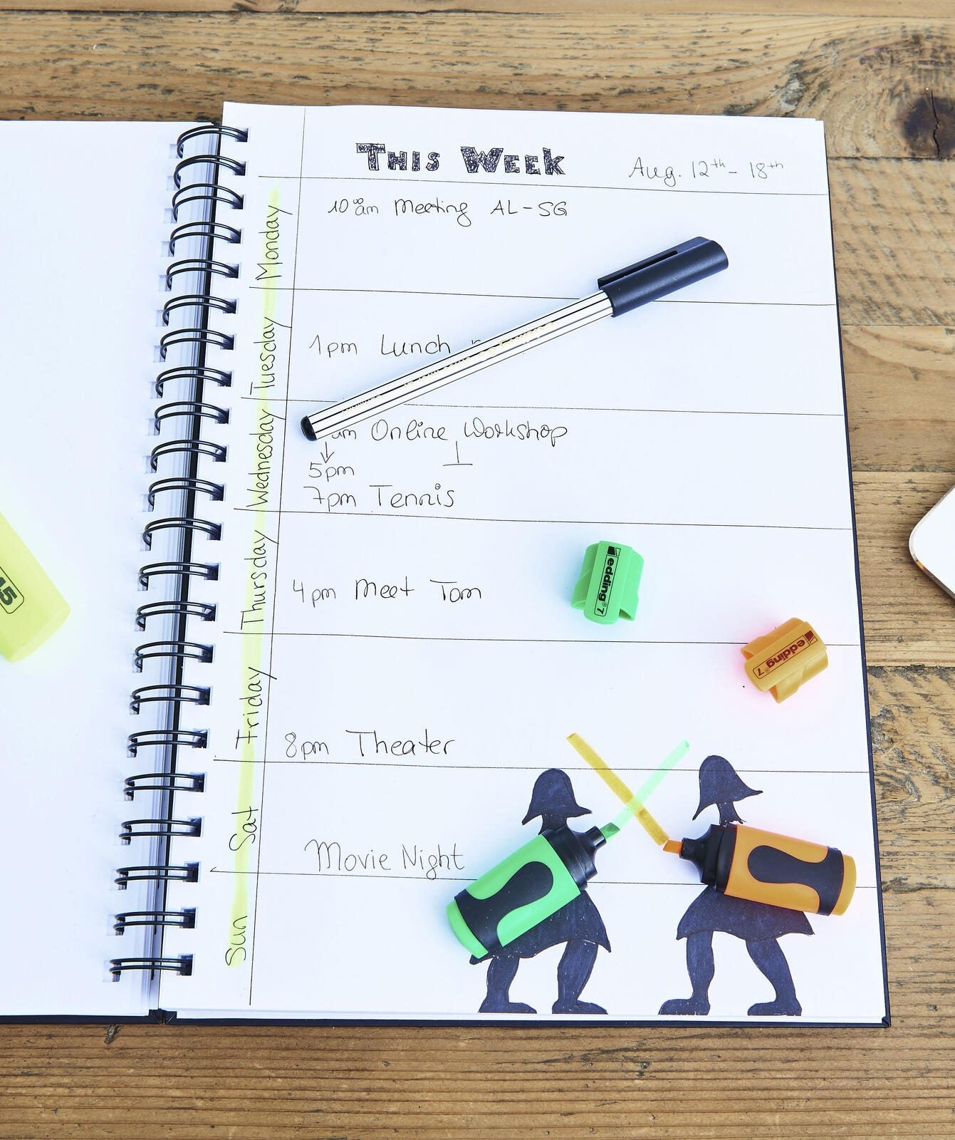 edding 89 Office Liner Fineliner 0.3 mm Mehrfarbig