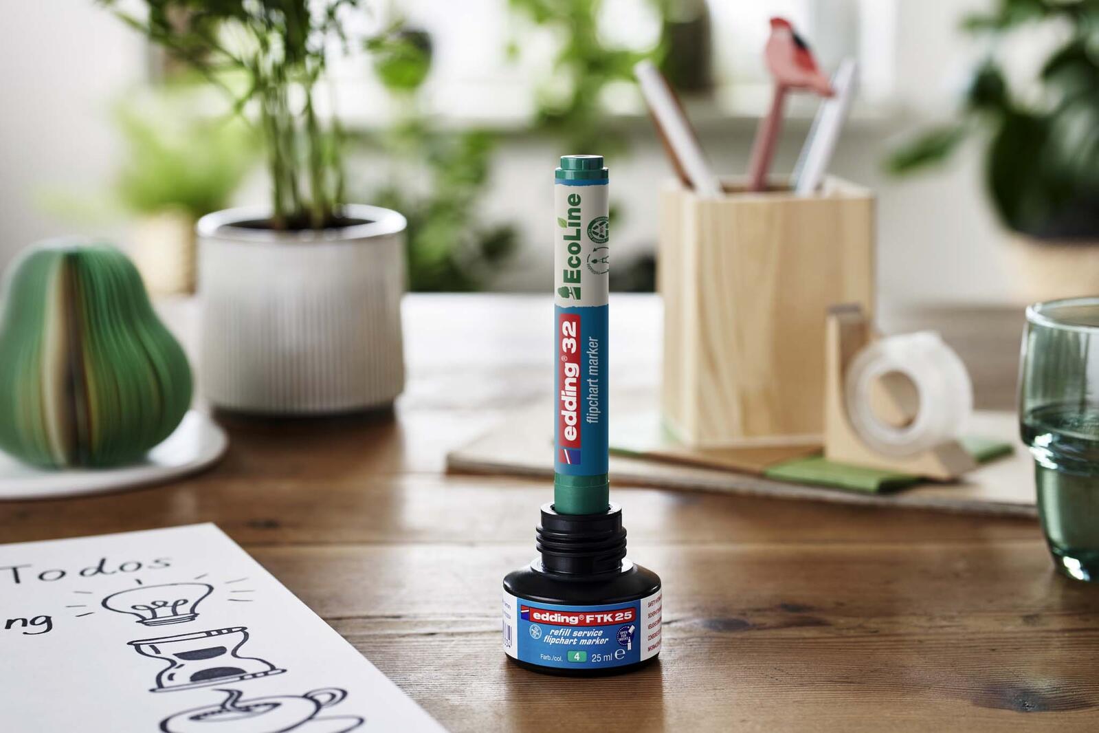 edding 32 Flipchart-Marker 1.0 - 5.0 mm Mehrfarbig