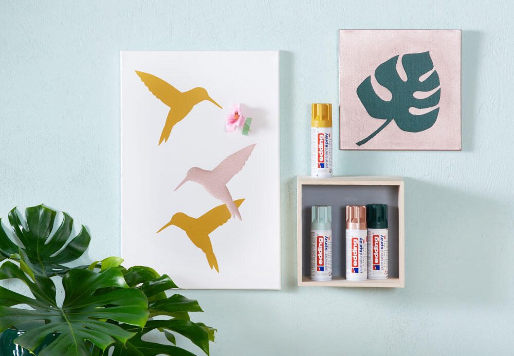 edding Acrylspray Sprühfarbe verkehrsweiß glänzend