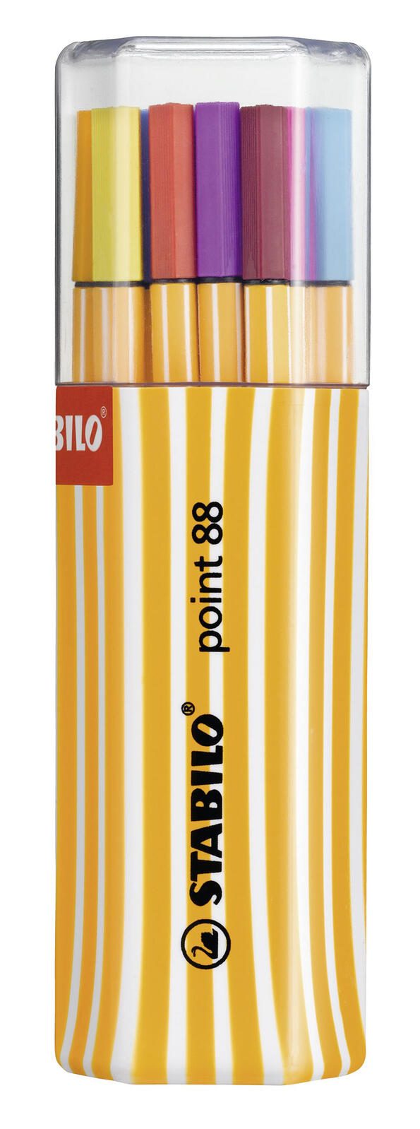 STABILO Point 88 Fineliner 0.4 mm Mehrfarbig