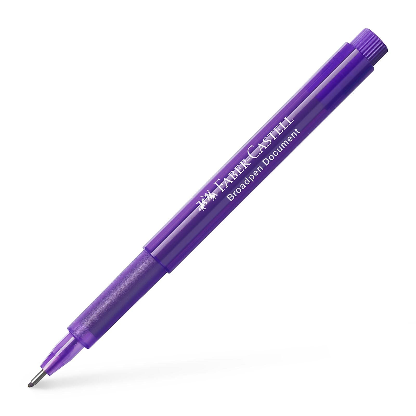 FABER-CASTELL Broadpen Fineliner 0.8 mm Lila