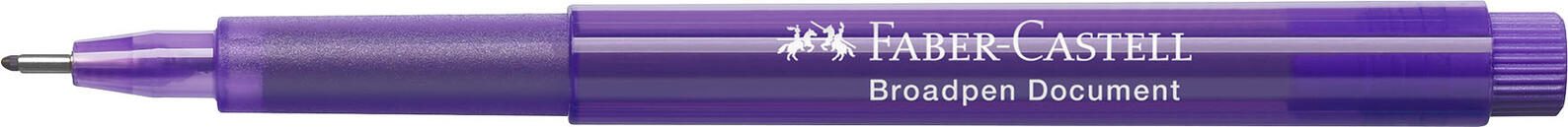 FABER-CASTELL Broadpen Fineliner 0.8 mm Lila