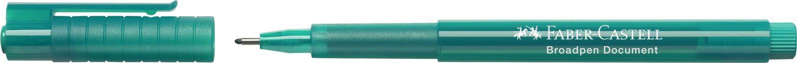 FABER-CASTELL Broadpen Fineliner 0.8 mm Grün