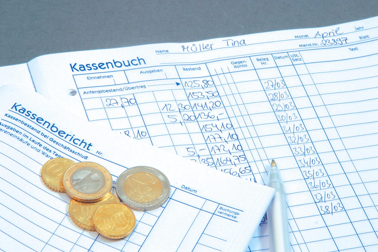 AVERY Zweckform Kassenbericht Formularbuch + GRATIS 1 St.