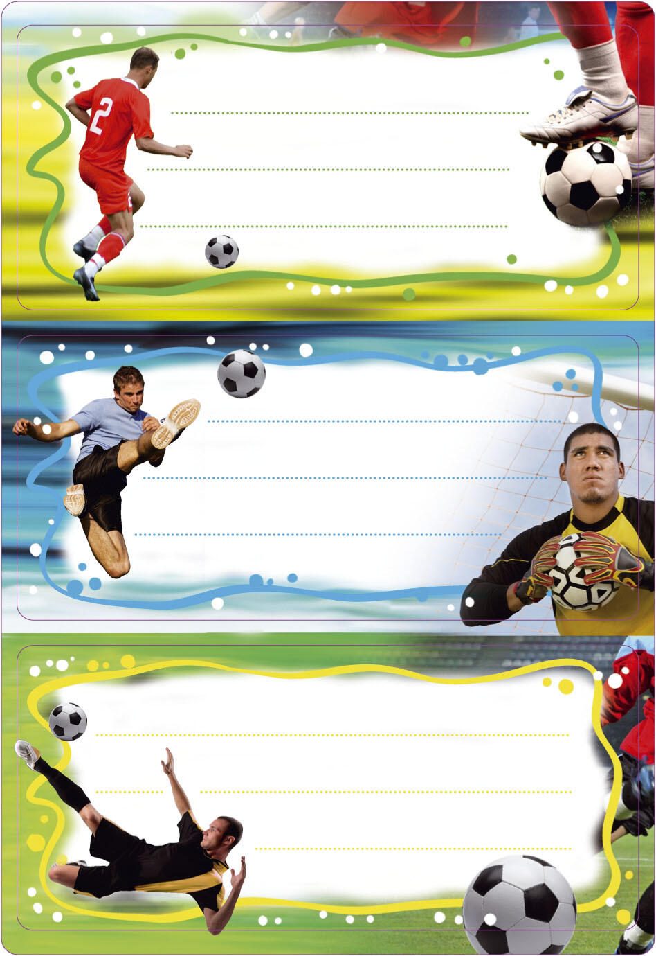 HERMA Schuletiketten Fussball