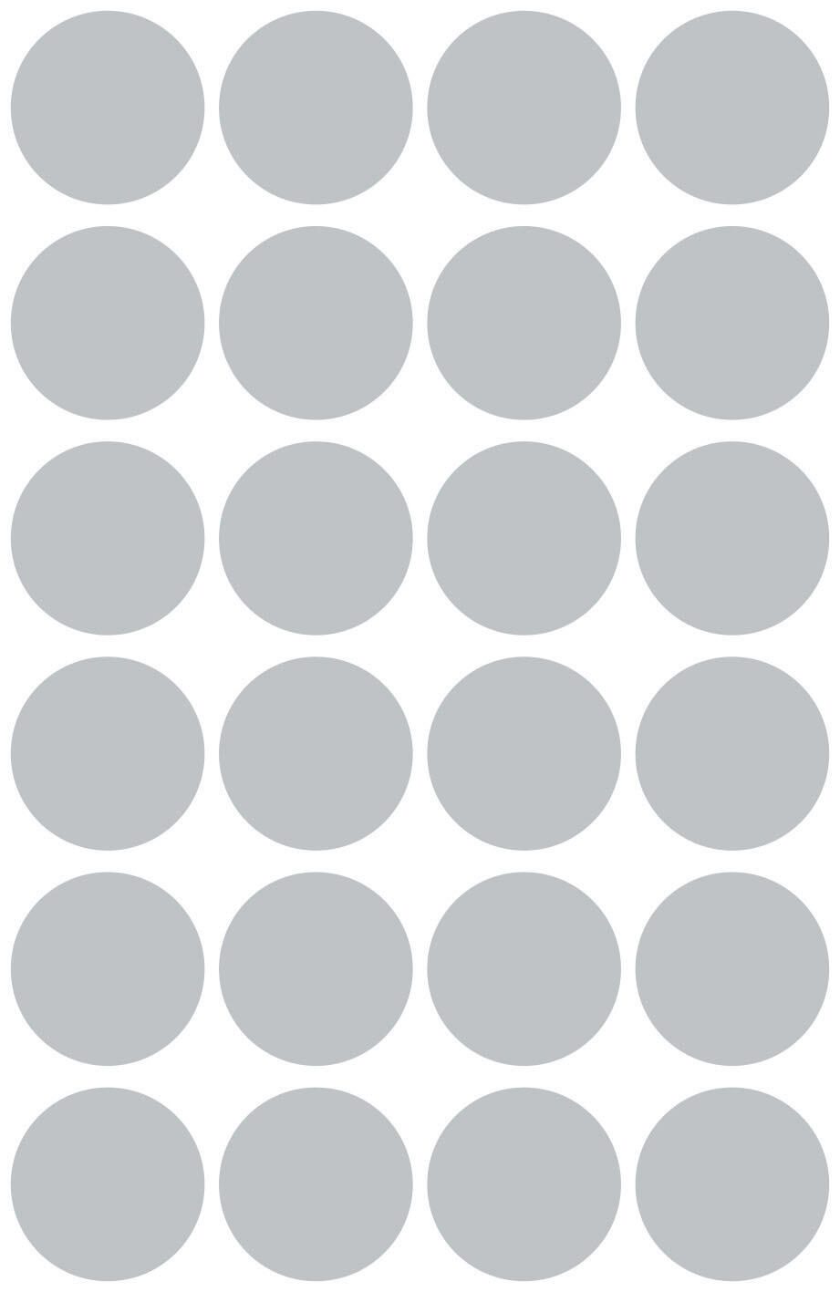 AVERY Zweckform Klebepunkte Ø 18,0 mm grau