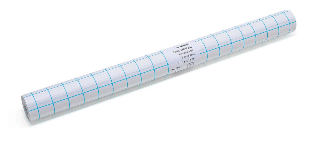 HERMA Bucheinbandfolie selbstklebend 40 cm x 5 m transparent