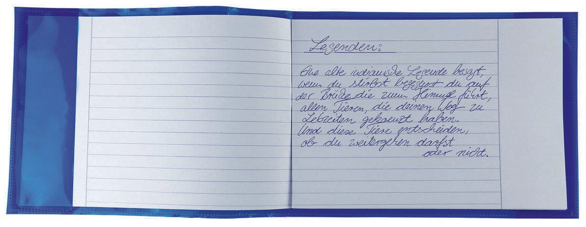 HERMA Heftumschlag 21,0 x 14,8 cm DIN A5 quer