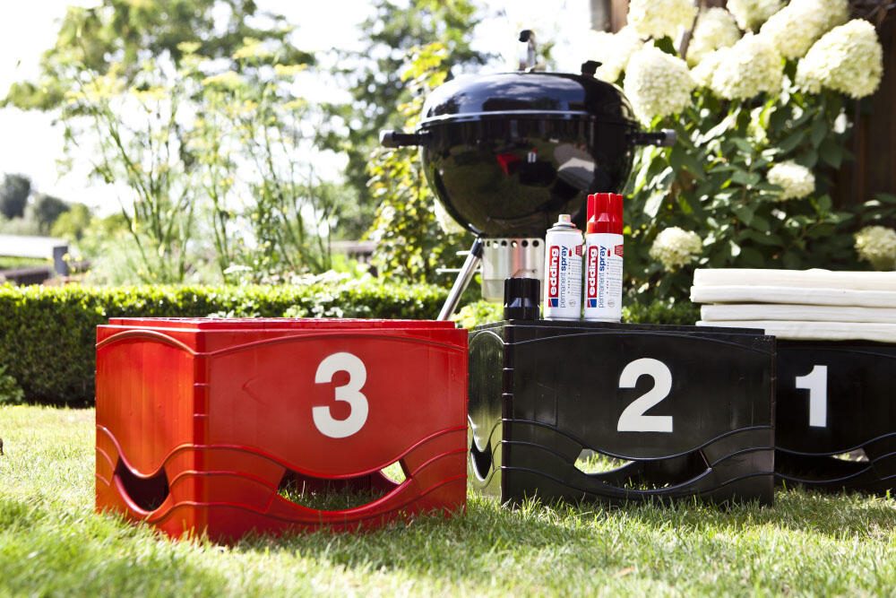 edding Acrylspray Sprühfarbe tiefschwarz matt