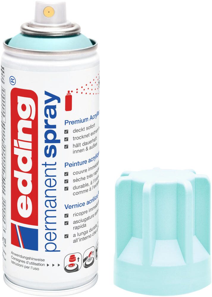 edding Acrylspray Sprühfarbe pastellblau matt