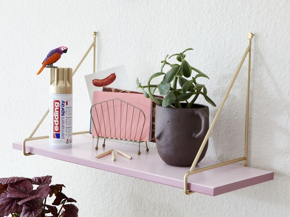 edding Acrylspray Sprühfarbe champagne gold