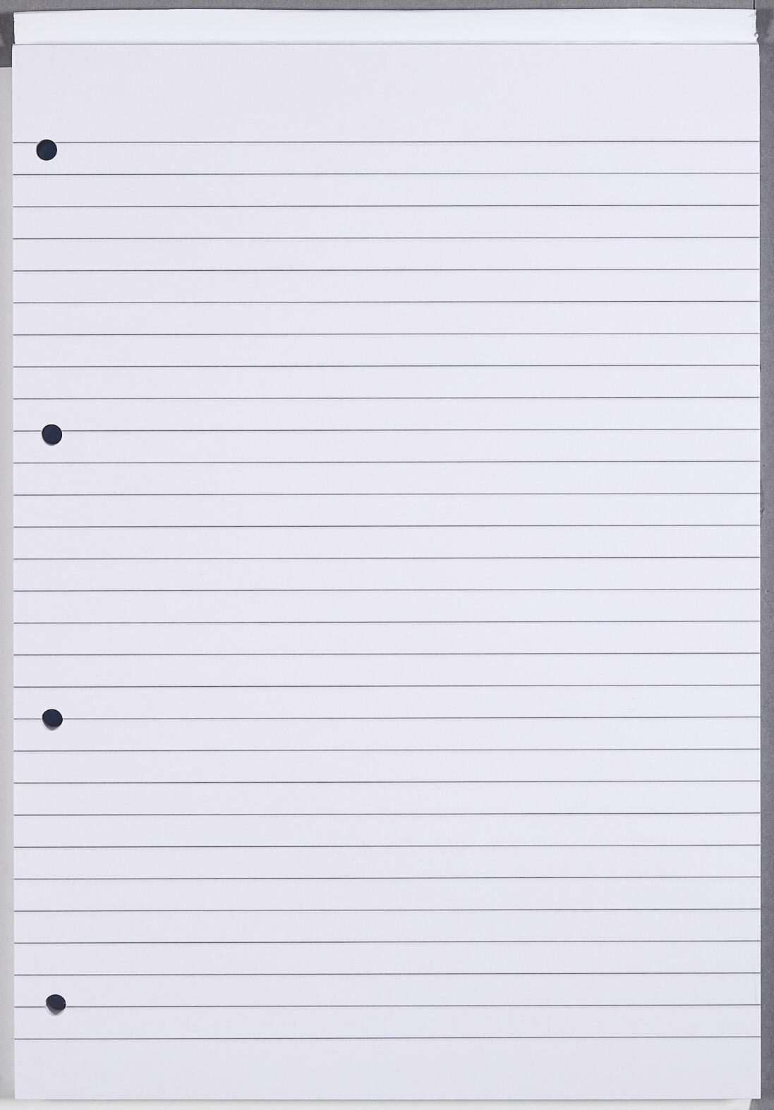 herlitz Briefblock DIN A4 liniert