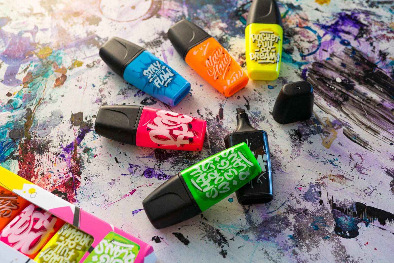 STABILO Mini Textmarker Mehrfarbig