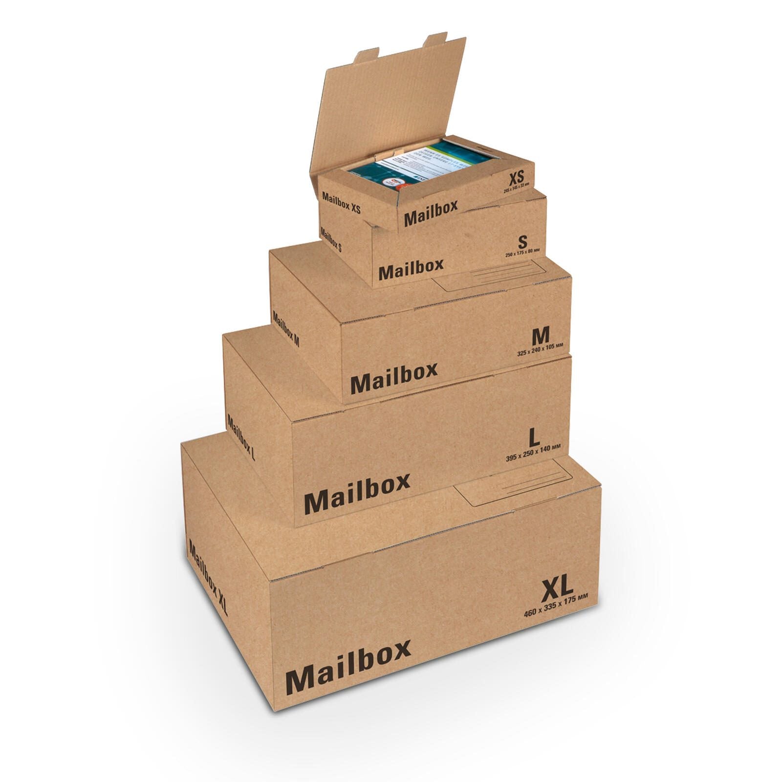 ColomPac® Versandkartons 39,5 x 25,0 x 14,0 cm
