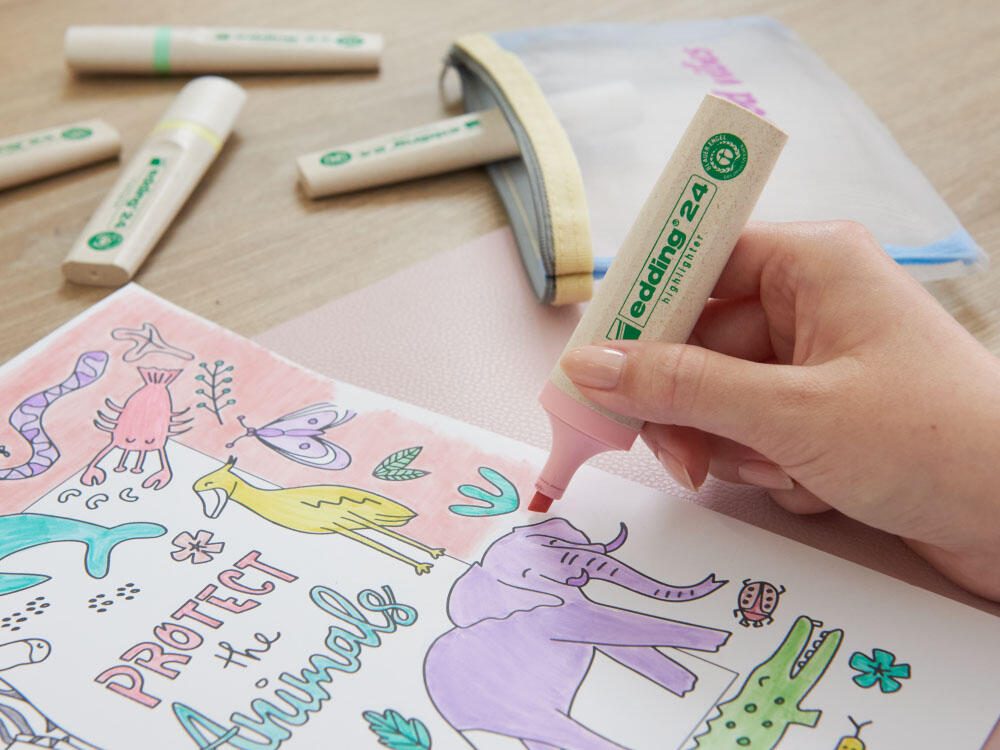 edding e-24 Textmarker Pink
