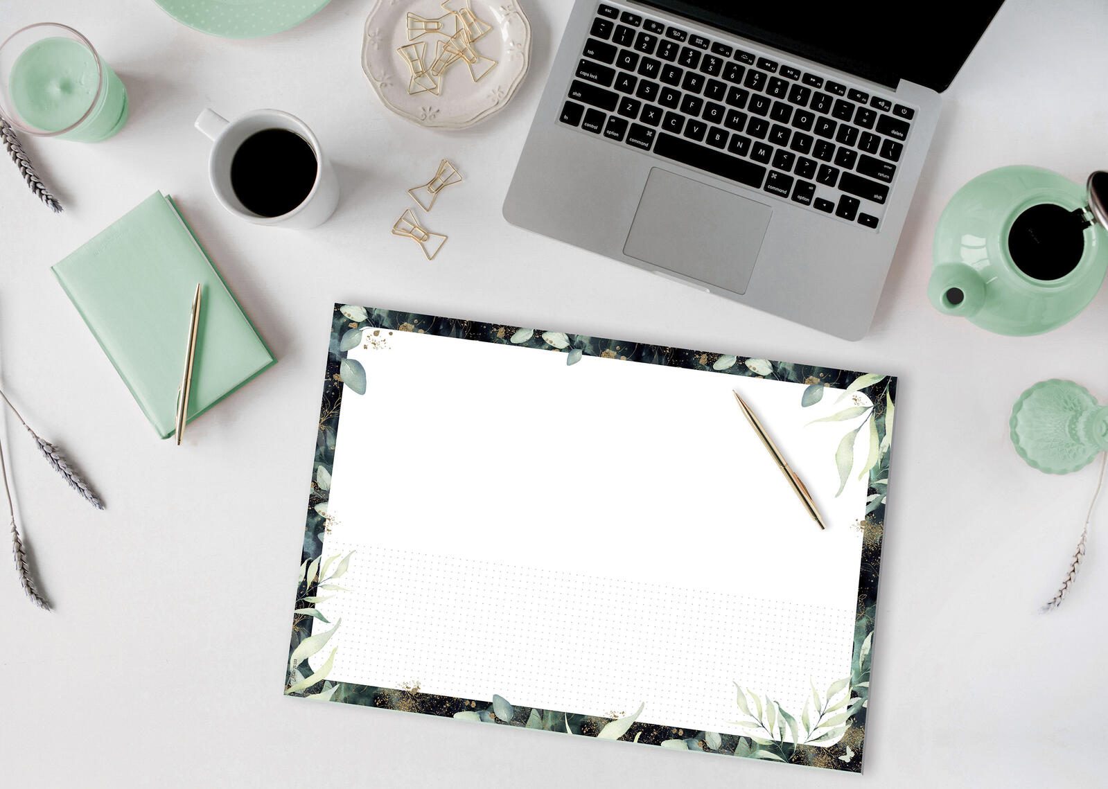 SIGEL Schreibtischunterlage 42,0 x 29,7 cm weiß/bunt