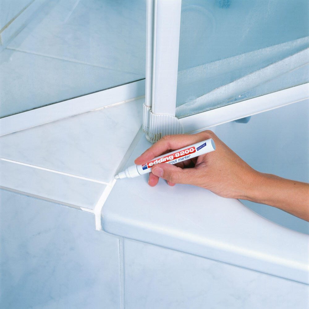 edding Fugenmarker 2.0 - 5.0 mm Weiß