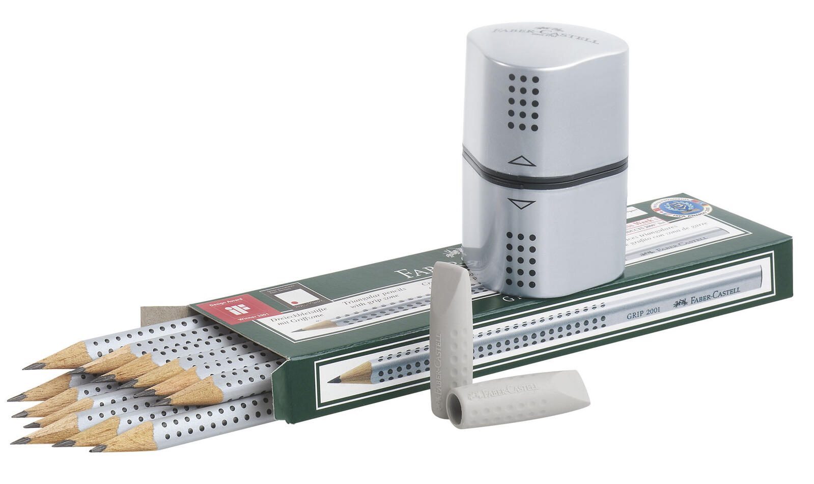 FABER-CASTELL Bleistift-Set GRIP 2001