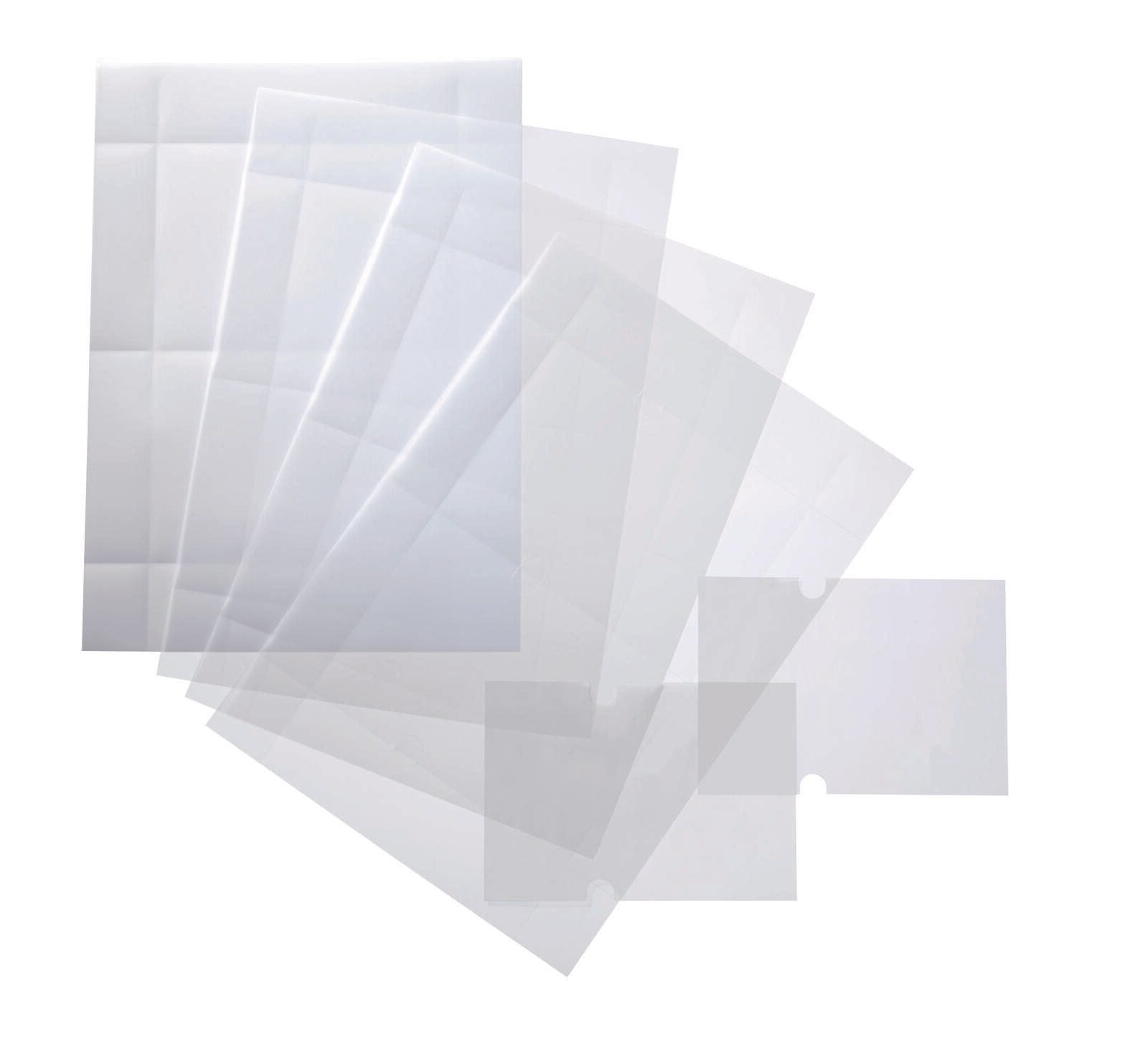 DURABLE Einsteckfolien für Türschilder 14,8 x 14,8 cm