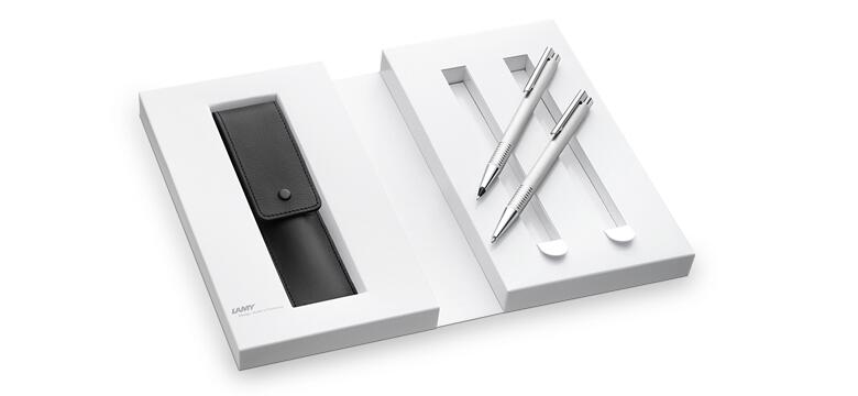 LAMY Schreibset logo 106/206 silber