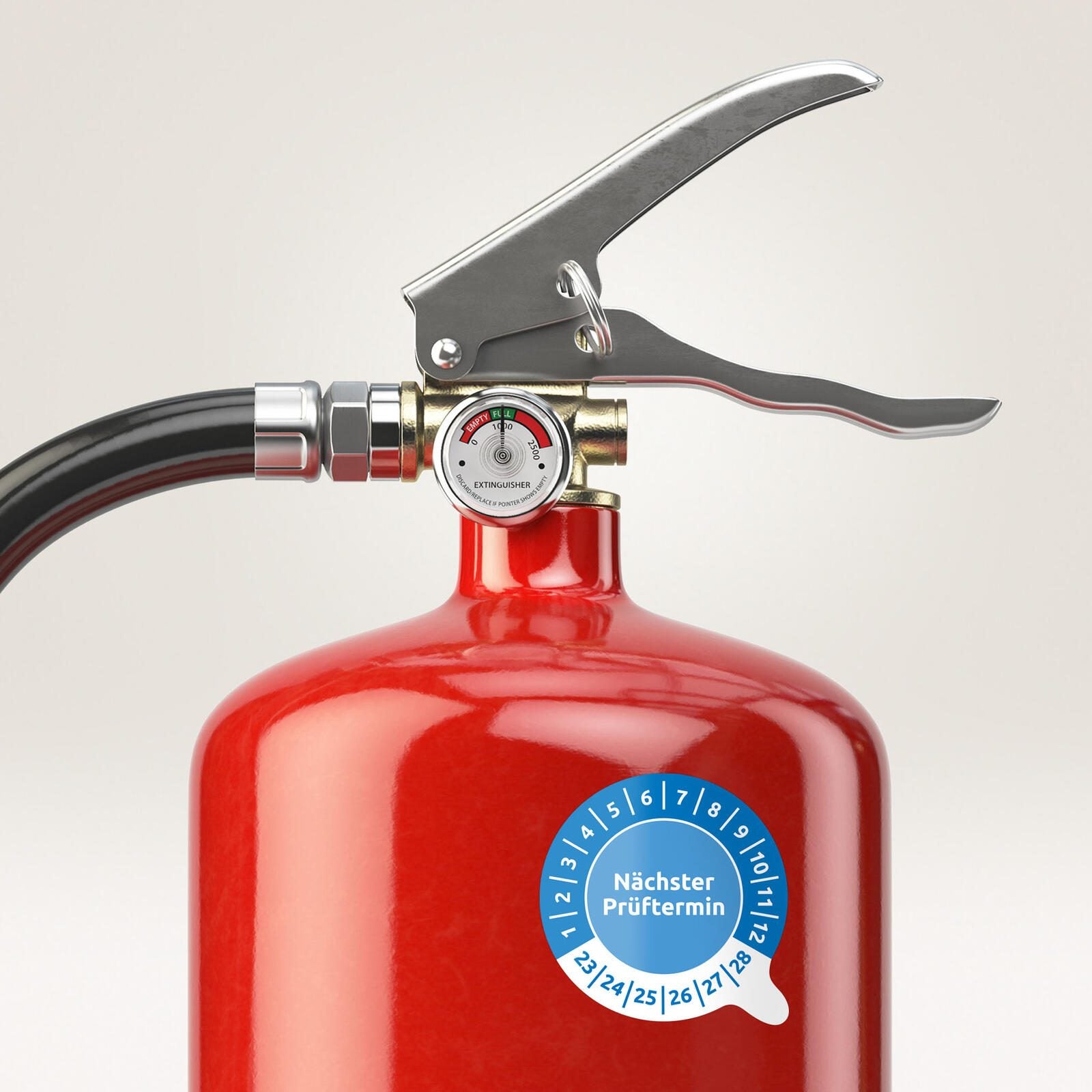 AVERY Zweckform Prüfplaketten 30,0 x 30,0 mm