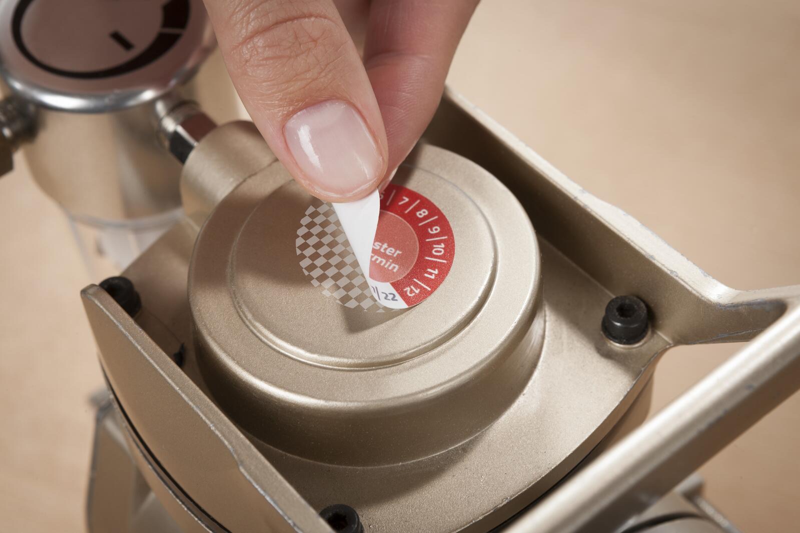 AVERY Zweckform Prüfplaketten 30,0 x 30,0 mm