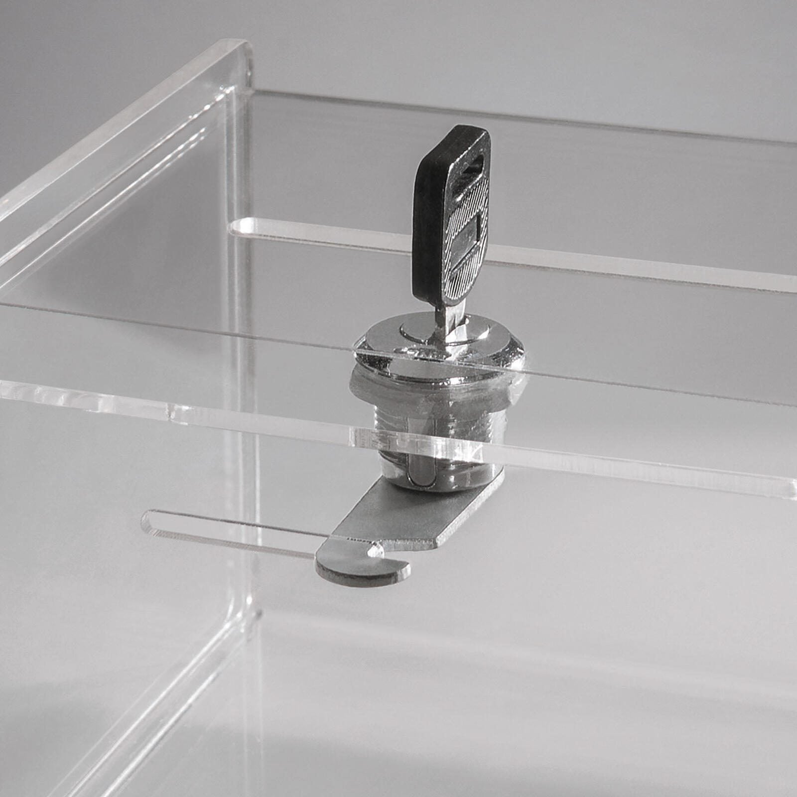 SIGEL mit Schloss Spendenbox DIN A6 quer