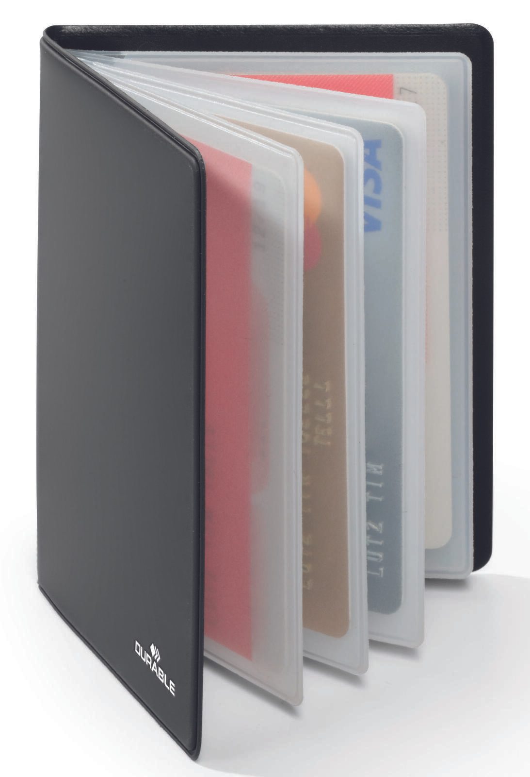 DURABLE Kreditkartenetui 5,4 x 8,5 schwarz