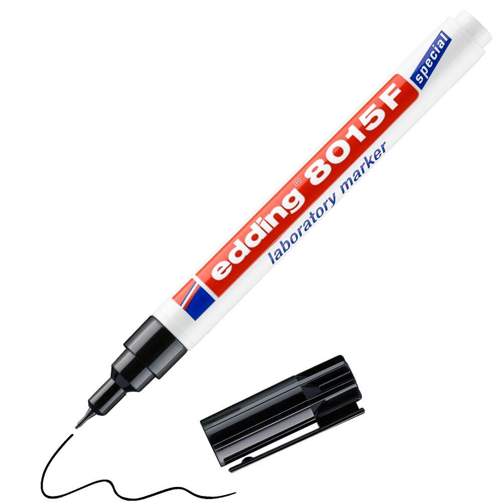 edding Labormarker 0.75 mm Schwarz