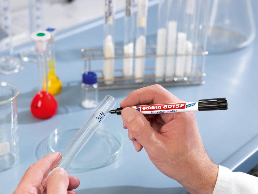 edding Labormarker 0.75 mm Schwarz