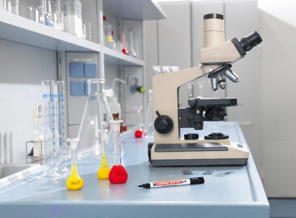 edding Labormarker 0.75 mm Schwarz