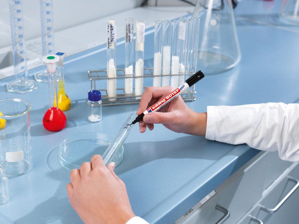 edding Labormarker 0.75 mm Schwarz