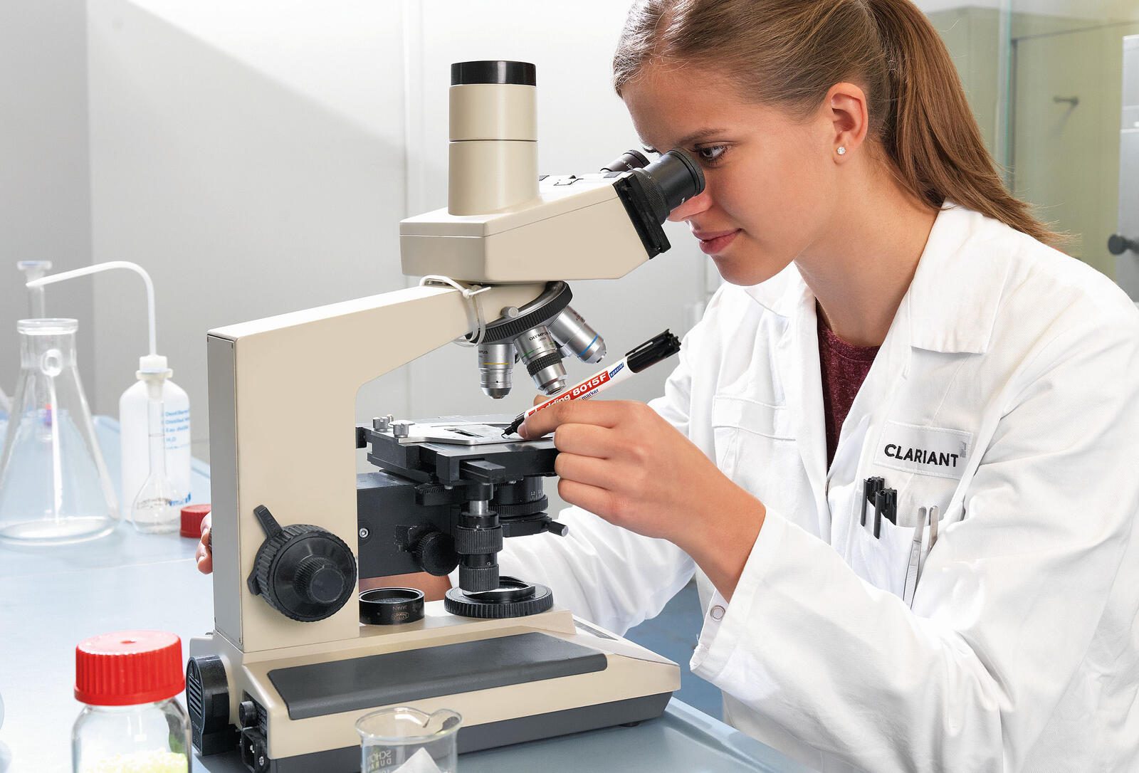 edding Labormarker 0.75 mm Schwarz