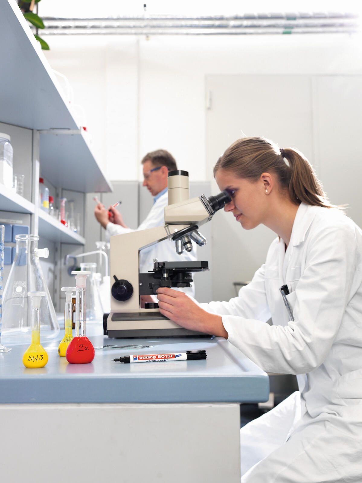 edding Labormarker 0.75 mm Schwarz