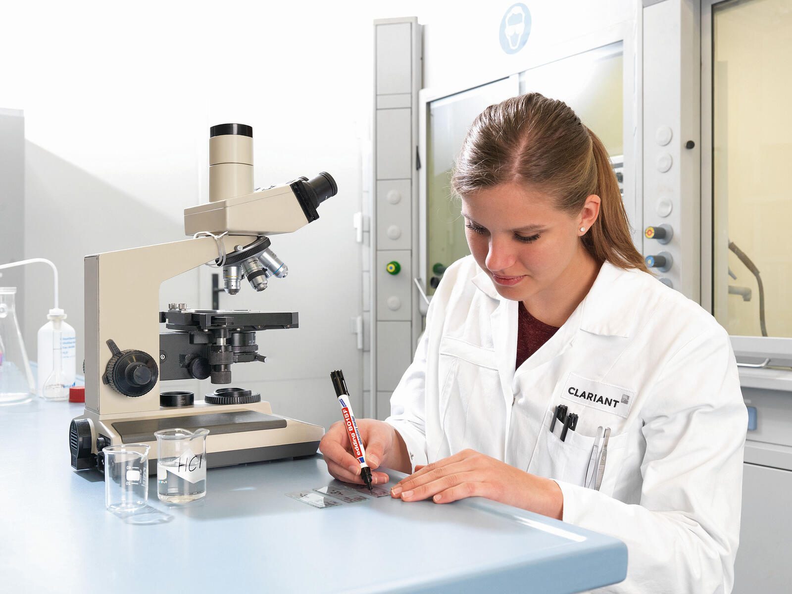 edding Labormarker 0.75 mm Schwarz