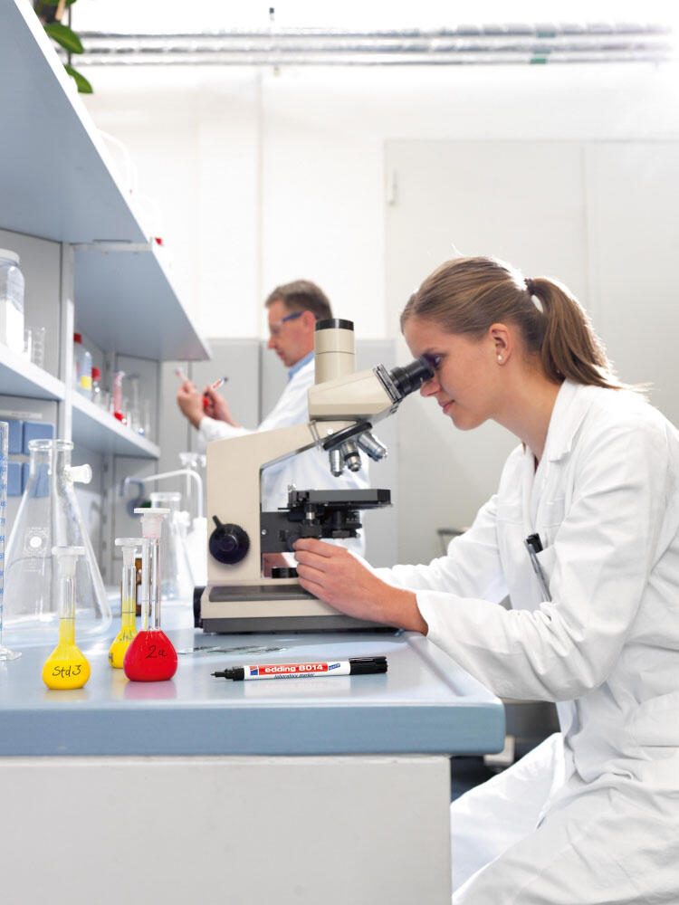 edding Labormarker 1.0 mm Schwarz