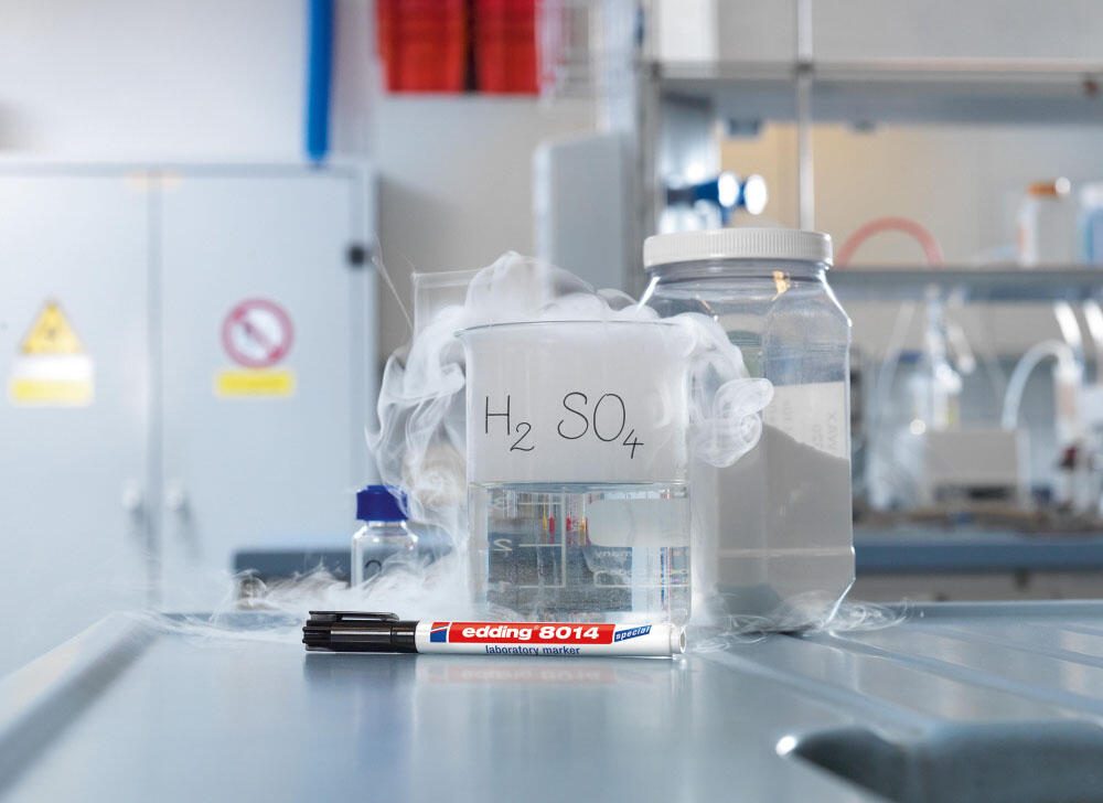 edding Labormarker 1.0 mm Schwarz