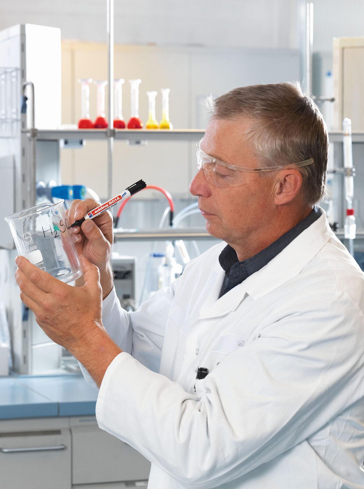 edding Labormarker 1.0 mm Schwarz