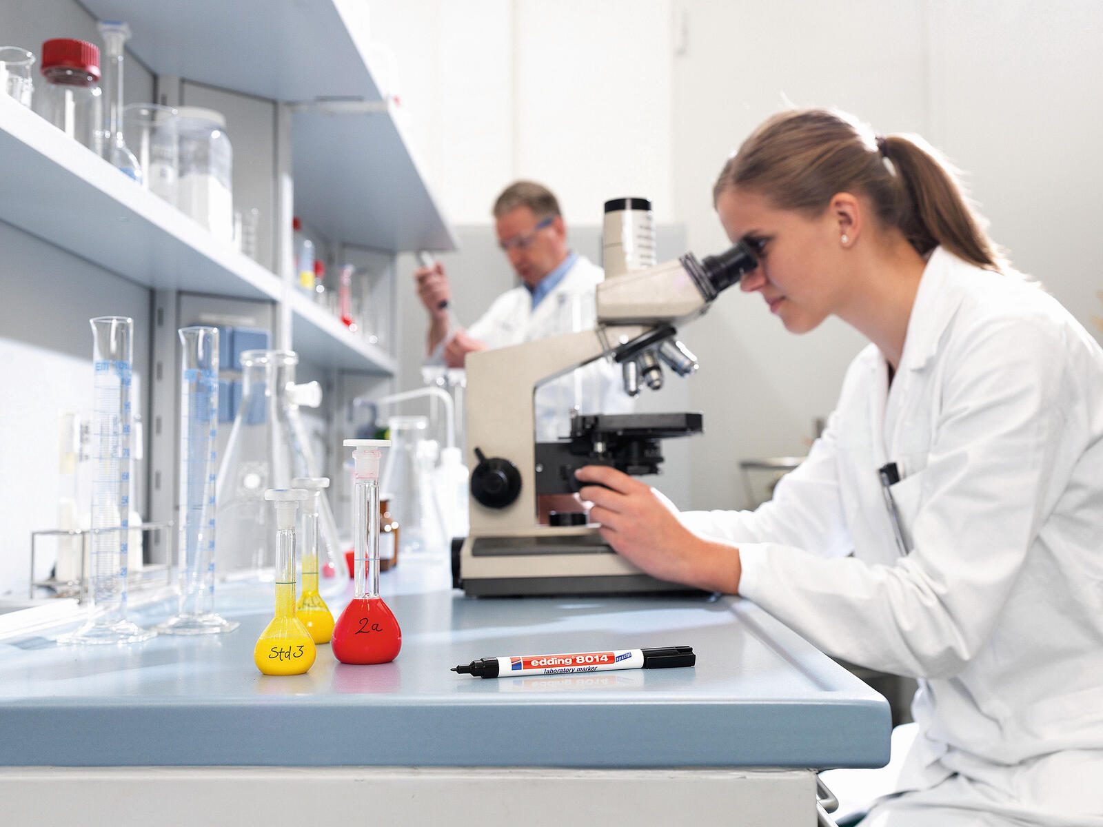 edding Labormarker 1.0 mm Schwarz