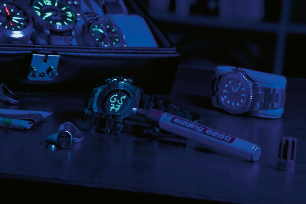 edding UV-Marker 1.5 - 3.0 mm farblos