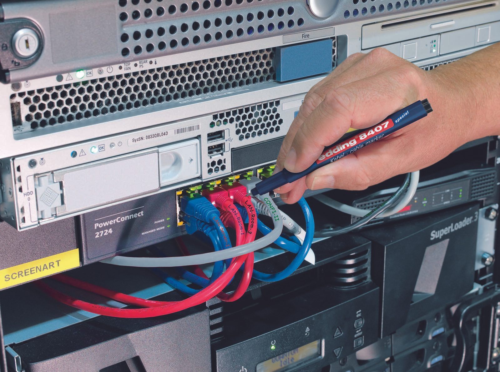 edding Kabelmarker 0.3 mm Mehrfarbig