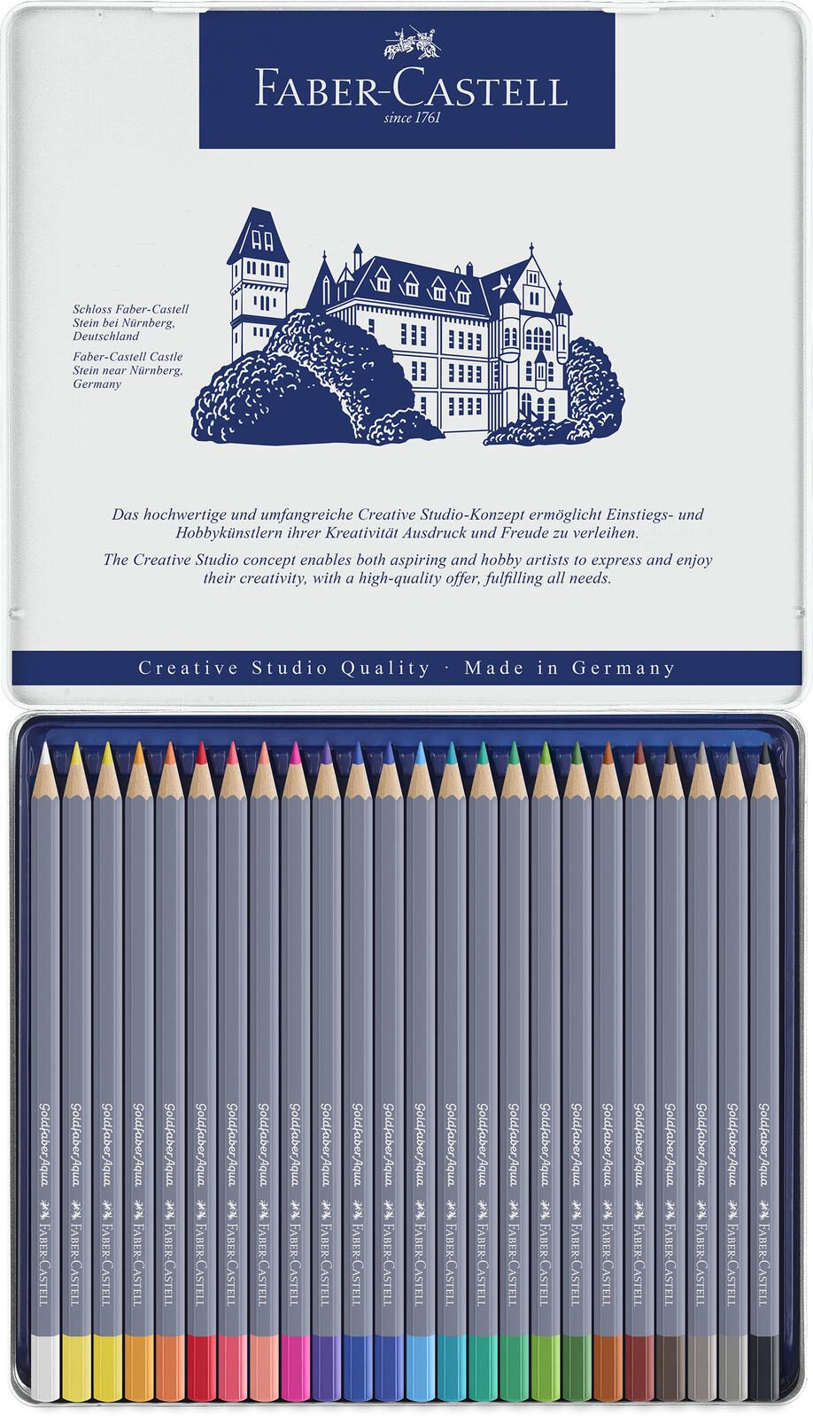 FABER-CASTELL Aquarellstifte Mehrfarbig
