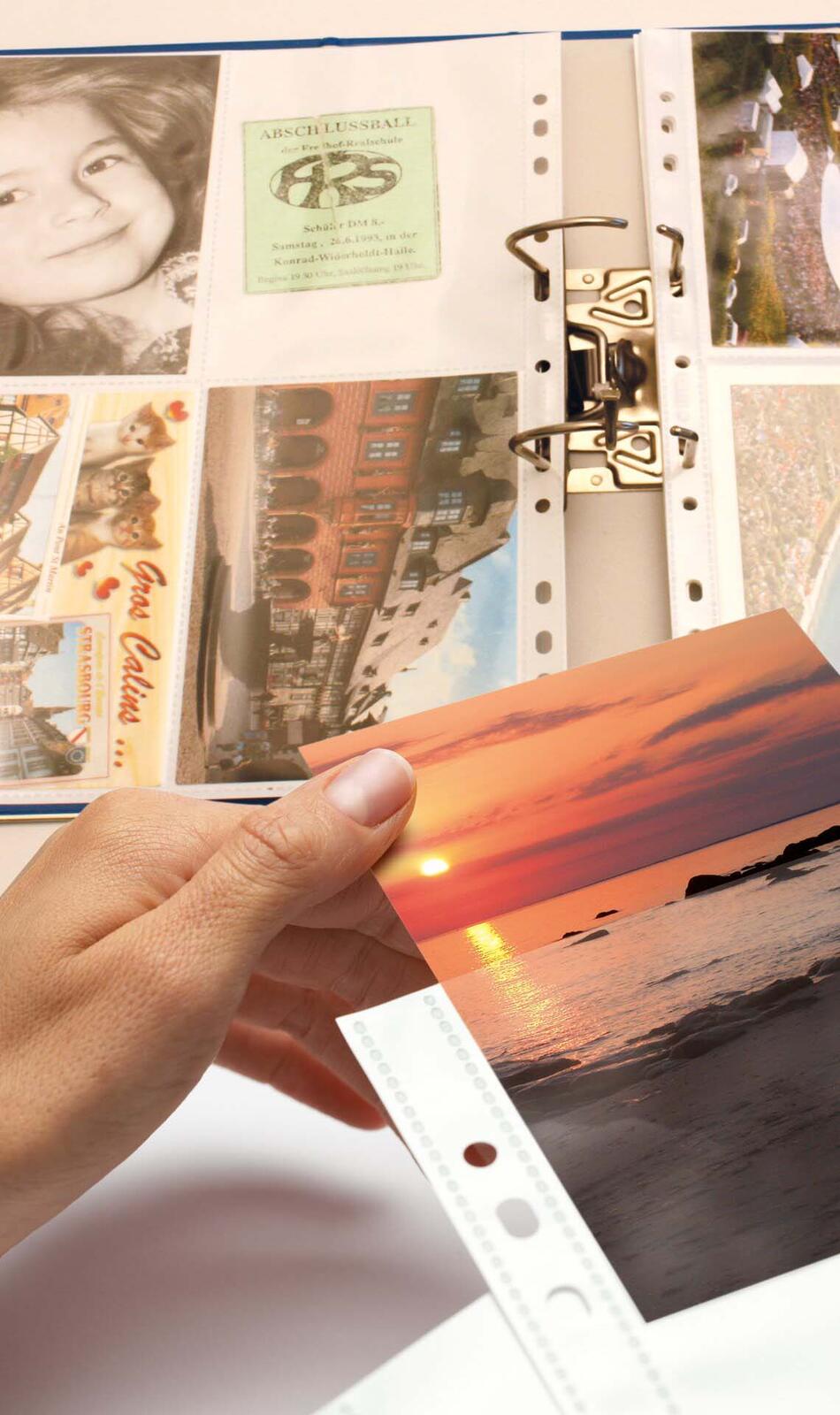 HERMA Fotosichthüllen weiß